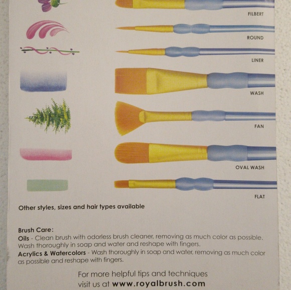 *Sold* Carfters choice paint brushes - Picture 5 of 5